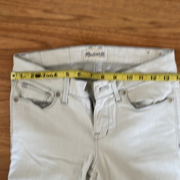 Madewell jeans white blue denim - Picture 4 of 5